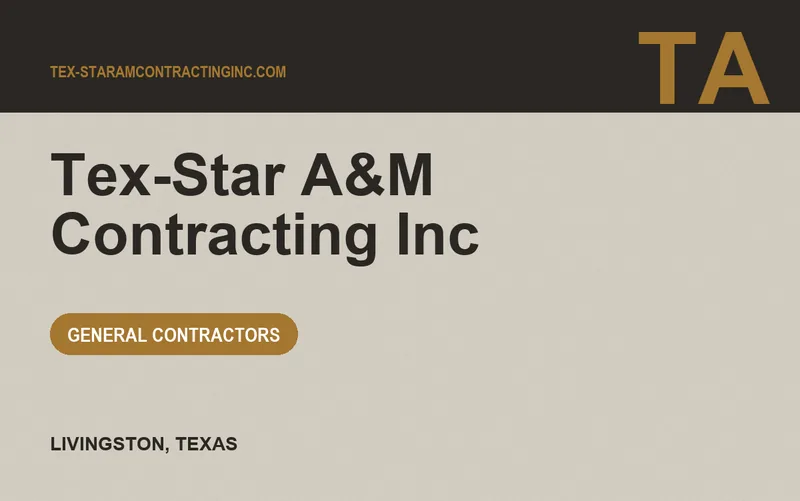 Tex-Star A&M Contracting Inc in Livingston, Texas
