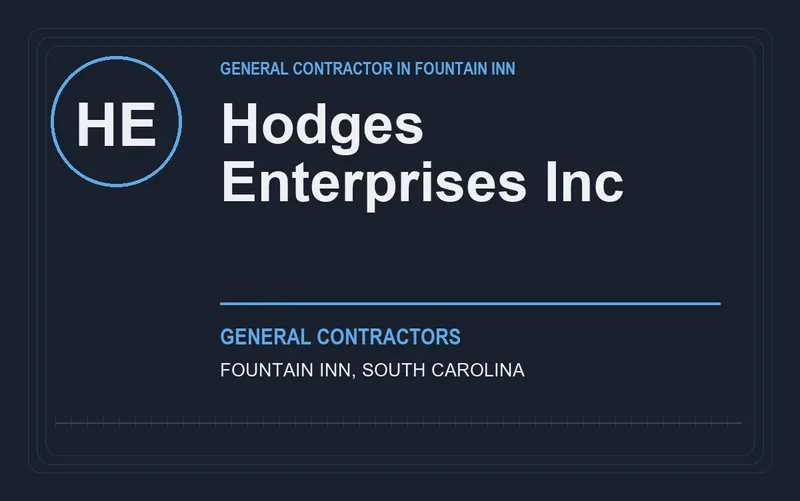 Hodges Enterprises Inc in Fountain Inn, South Carolina