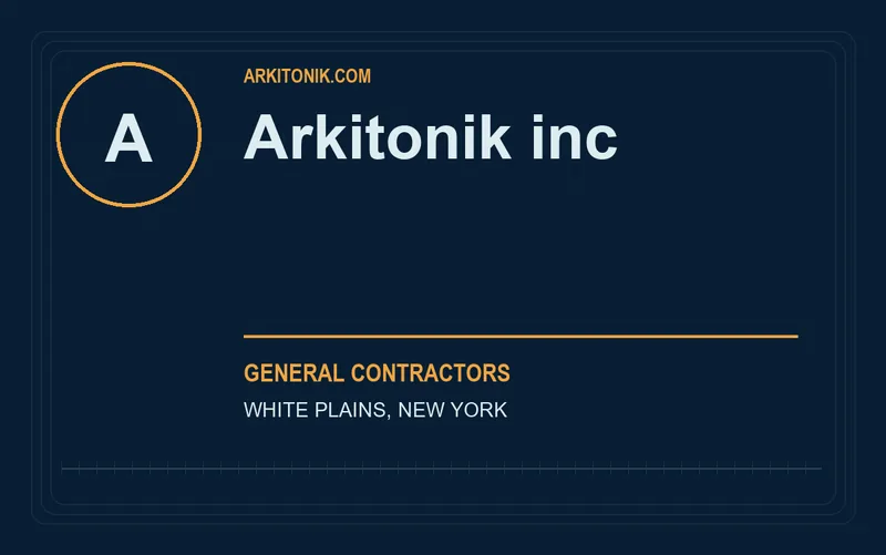 Arkitonik inc in White Plains, New York