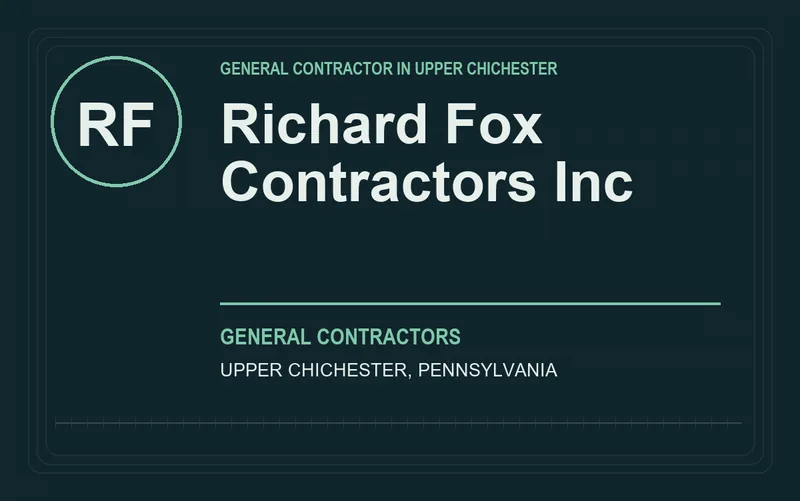 Richard Fox Contractors Inc in Upper Chichester, Pennsylvania