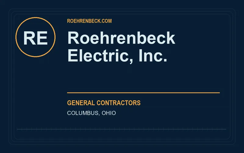 Roehrenbeck Electric, Inc. in Columbus, Ohio