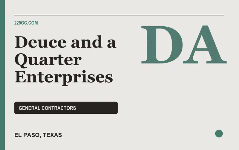 Deuce and a Quarter Enterprises in El Paso, Texas