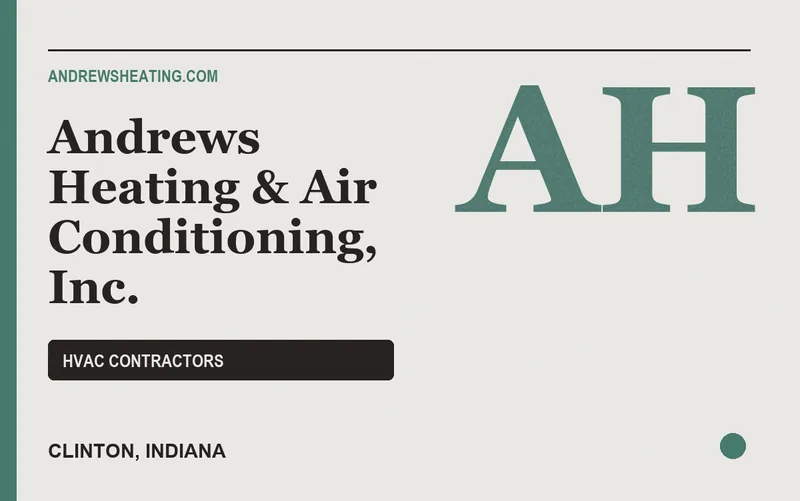 Andrews Heating & Air Conditioning, Inc. in Clinton, Indiana