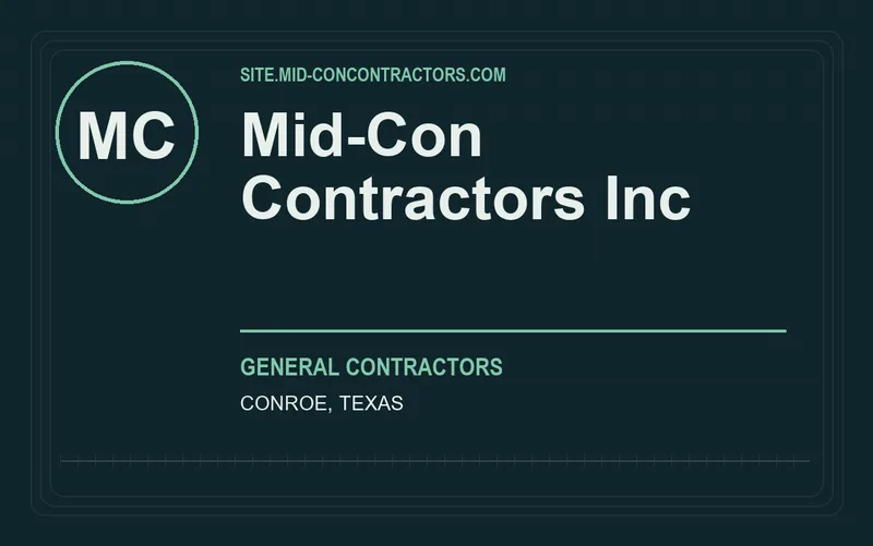 Mid-Con Contractors Inc in Conroe, Texas