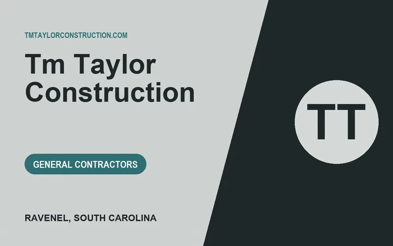 Tm Taylor Construction in Ravenel, South Carolina