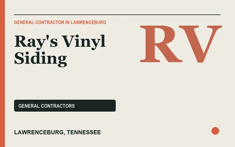 Ray's Vinyl Siding in Lawrenceburg, Tennessee