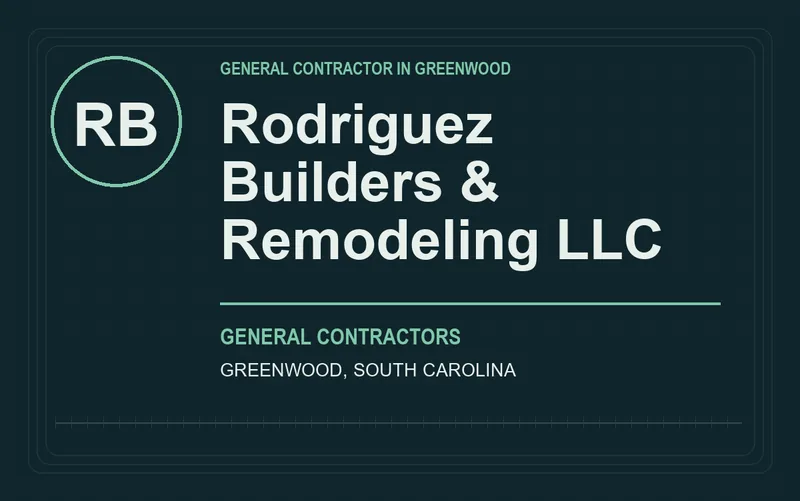 Rodriguez Builders & Remodeling LLC in Greenwood, South Carolina