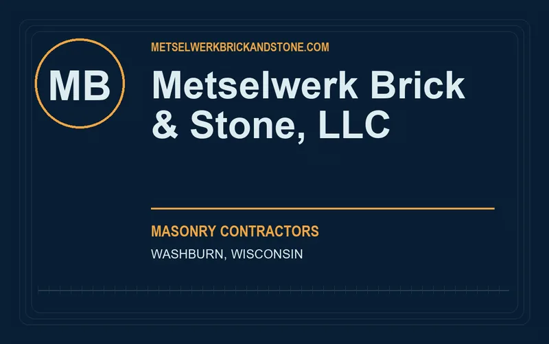 Metselwerk Brick & Stone, LLC in Washburn, Wisconsin