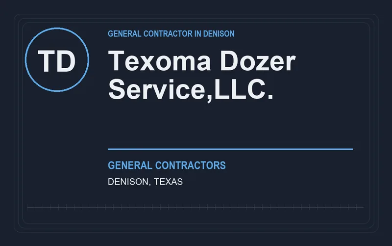 Texoma Dozer Service,LLC. in Denison, Texas