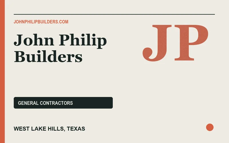 John Philip Builders in West Lake Hills, Texas