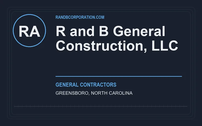 R and B General Construction, LLC in Greensboro, North Carolina