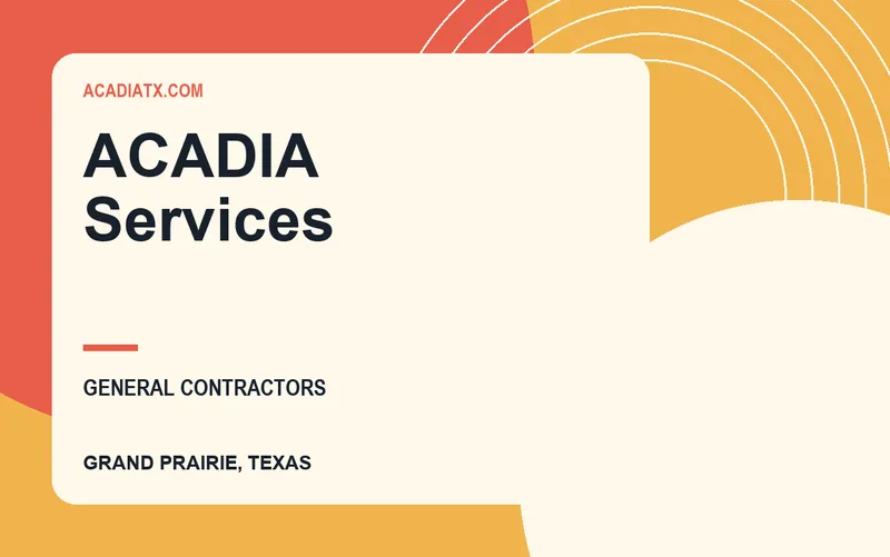 ACADIA Services in Grand Prairie, Texas