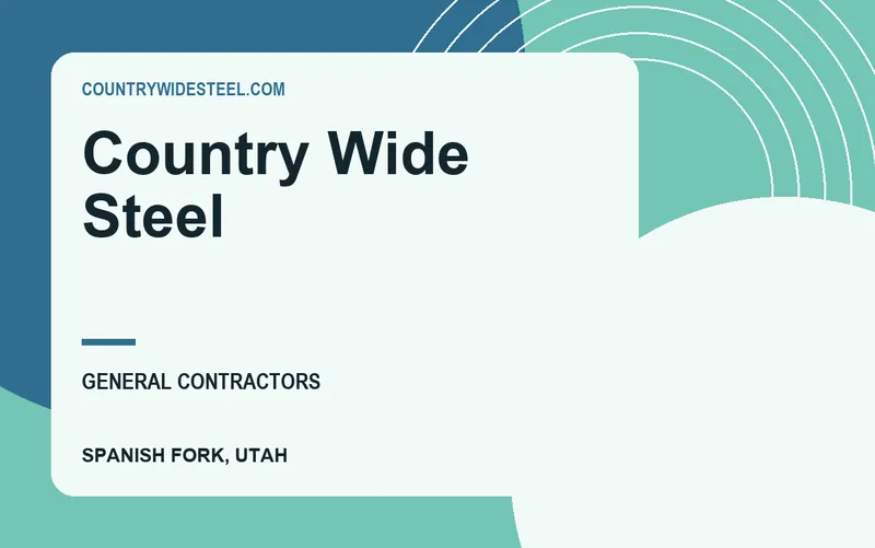 Country Wide Steel in Spanish Fork, Utah