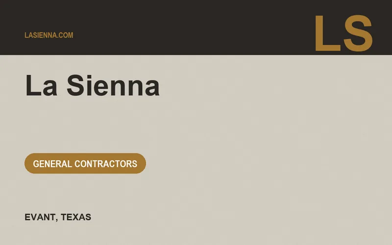 La Sienna in Evant, Texas