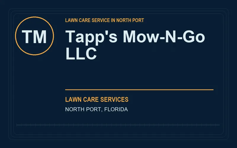 Tapp's Mow-N-Go LLC in North Port, Florida