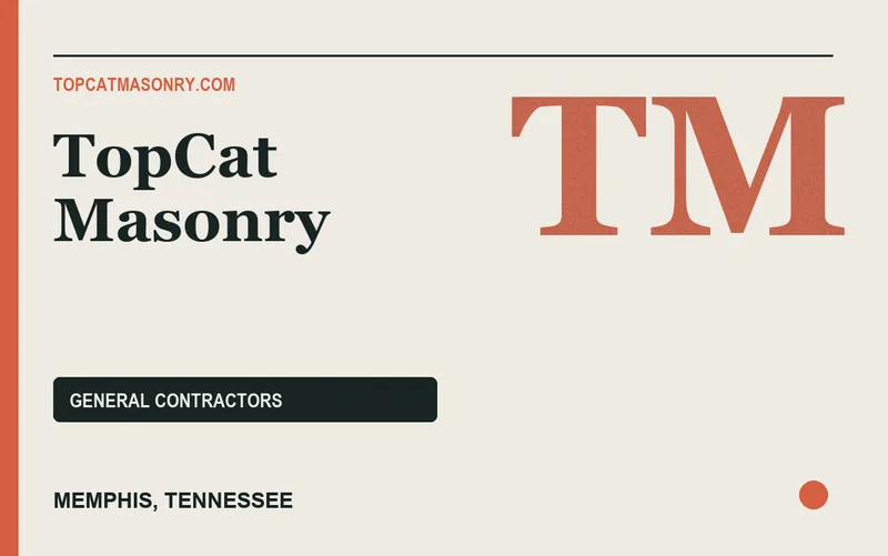 TopCat Masonry in Memphis, Tennessee