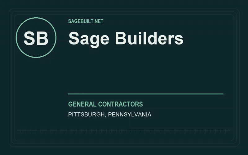 Sage Builders in Pittsburgh, Pennsylvania