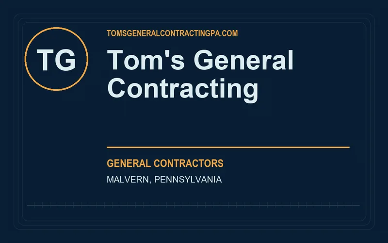 Tom's General Contracting in Malvern, Pennsylvania