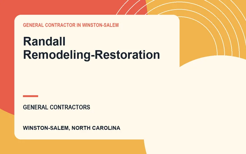 Randall Remodeling-Restoration in Winston-Salem, North Carolina