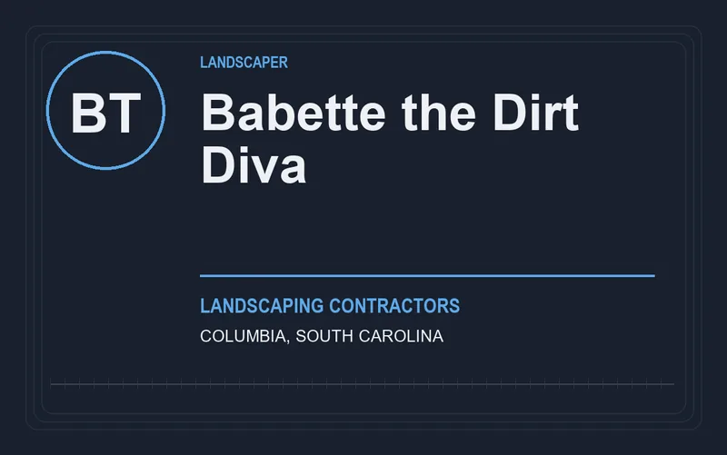 Babette the Dirt Diva in Columbia, South Carolina