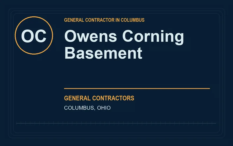 Owens Corning Basement in Columbus, Ohio