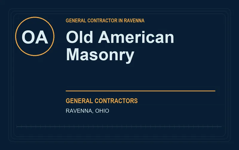 Old American Masonry in Ravenna, Ohio