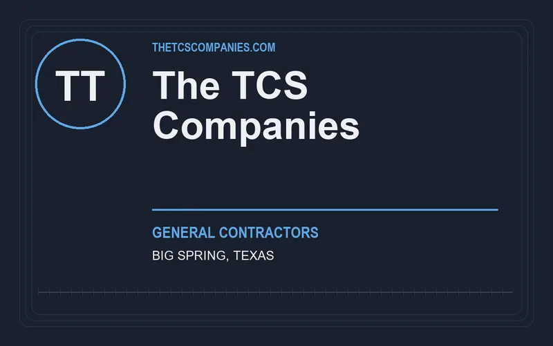 The TCS Companies in Big Spring, Texas