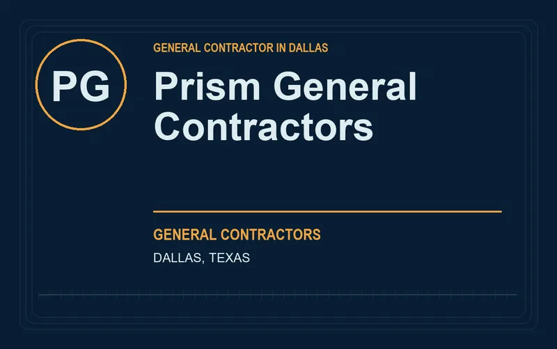 Prism General Contractors in Dallas, Texas