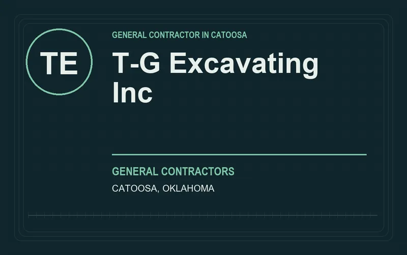 T-G Excavating Inc in Catoosa, Oklahoma