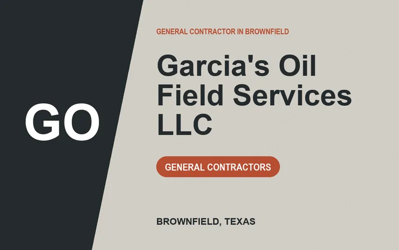 Garcia's Oil Field Services LLC in Brownfield, Texas