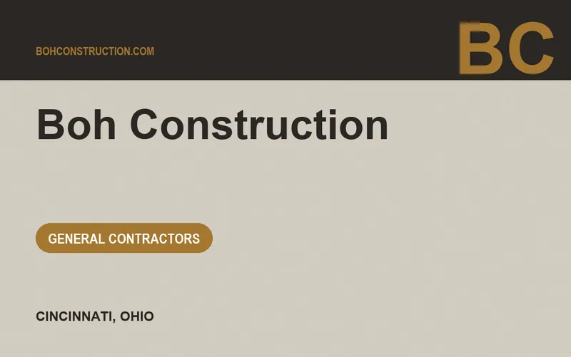 Boh Construction in Cincinnati, Ohio