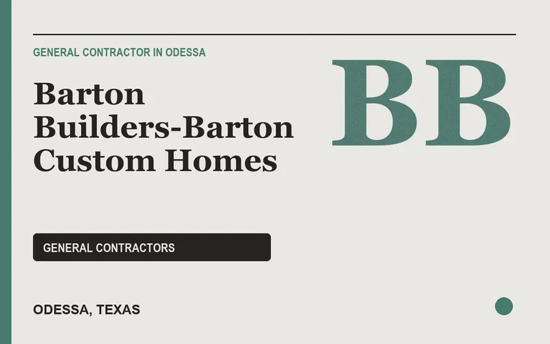 Barton Builders-Barton Custom Homes in Odessa, Texas
