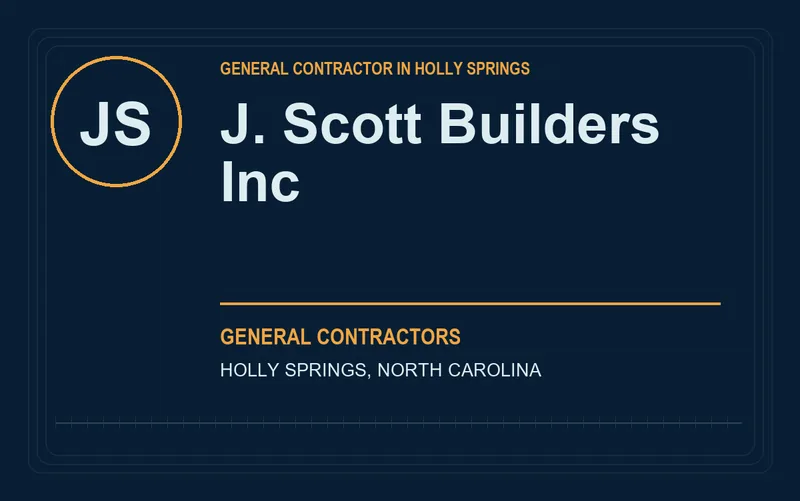 J. Scott Builders Inc in Holly Springs, North Carolina