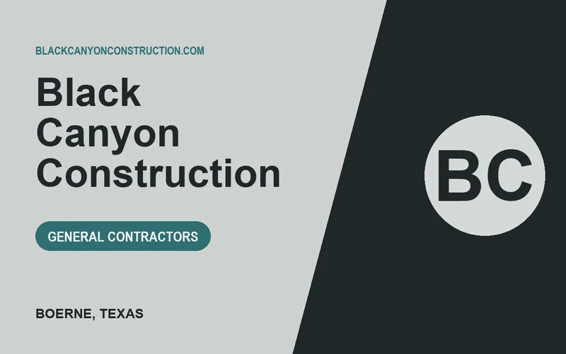 Black Canyon Construction in Boerne, Texas