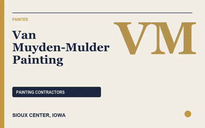 Van Muyden-Mulder Painting in Sioux Center, Iowa