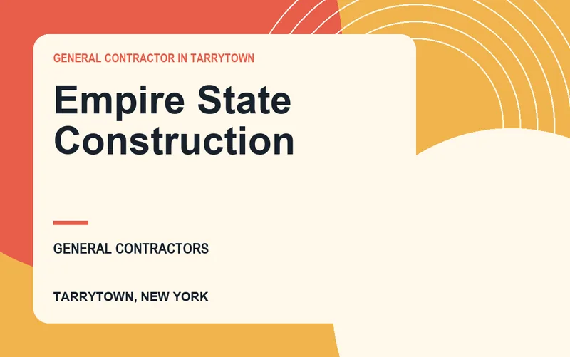 Empire State Construction in Tarrytown, New York