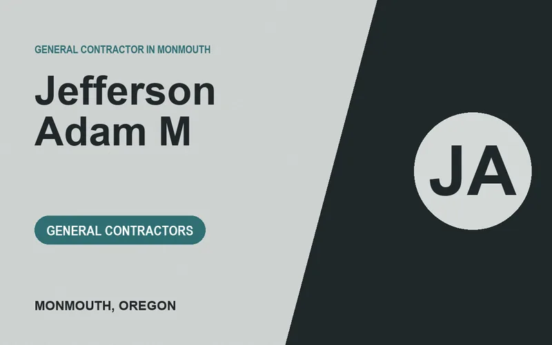 Jefferson Adam M in Monmouth, Oregon