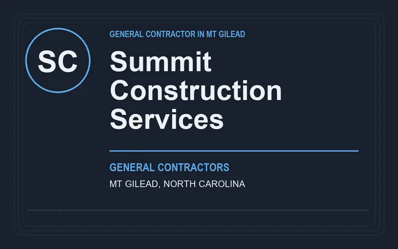 Summit Construction Services in Mt Gilead, North Carolina