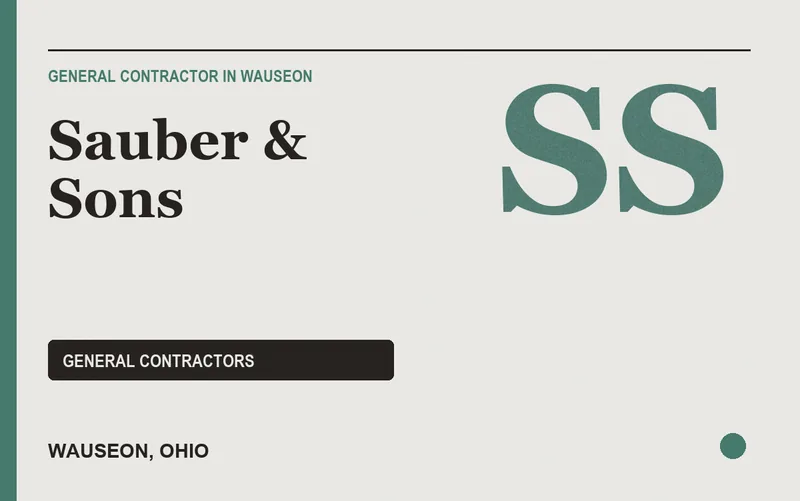 Sauber & Sons in Wauseon, Ohio