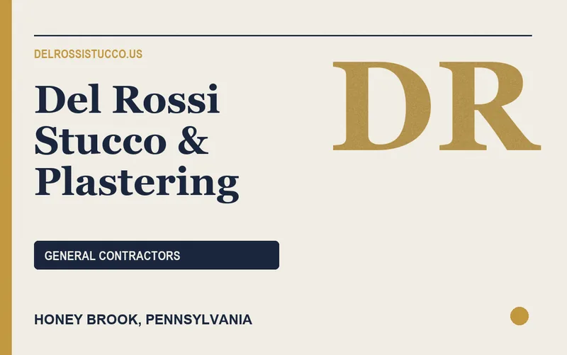 Del Rossi Stucco & Plastering in Honey Brook, Pennsylvania