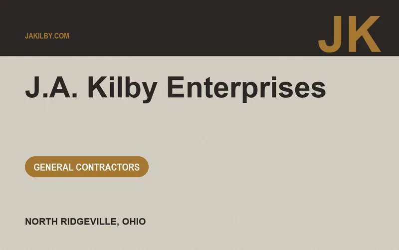 J.A. Kilby Enterprises in North Ridgeville, Ohio