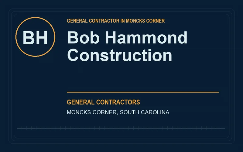 Bob Hammond Construction in Moncks Corner, South Carolina