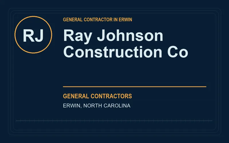 Ray Johnson Construction Co in Erwin, North Carolina