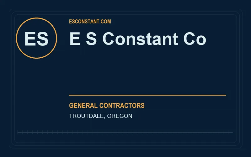E S Constant Co in Troutdale, Oregon