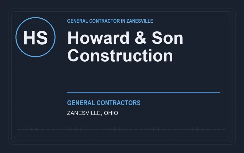 Howard & Son Construction in Zanesville, Ohio