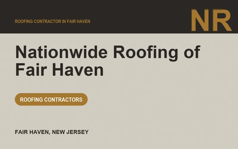 Nationwide Roofing of Fair Haven in Fair Haven, New Jersey