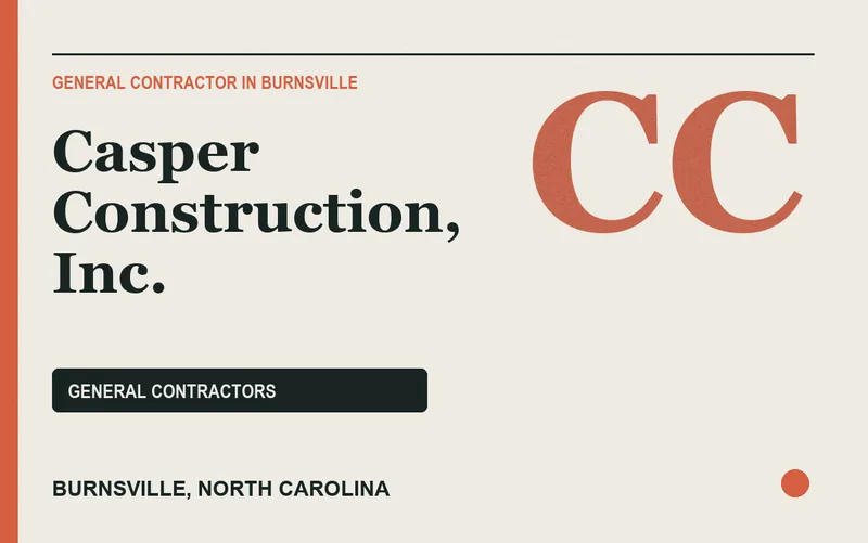 Casper Construction, Inc. in Burnsville, North Carolina