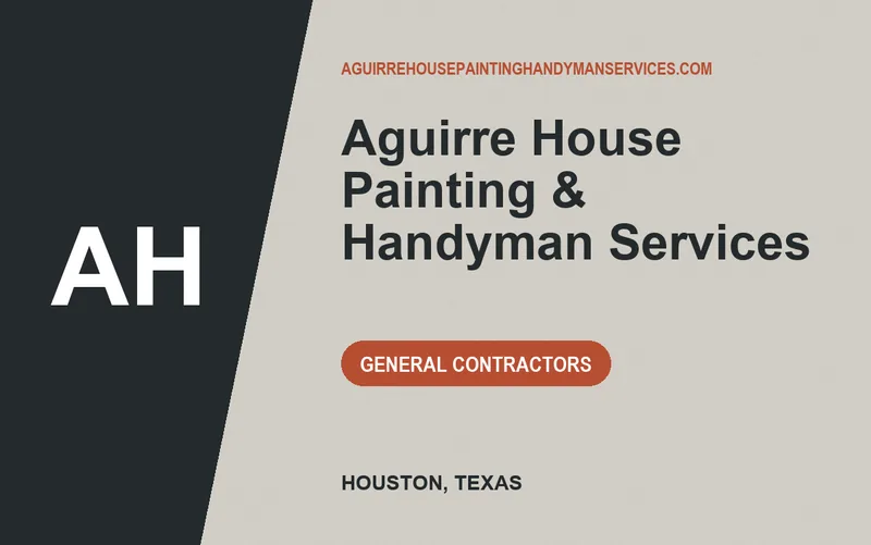 Aguirre House Painting & Handyman Services in Houston, Texas