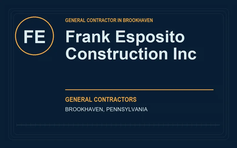 Frank Esposito Construction Inc in Brookhaven, Pennsylvania