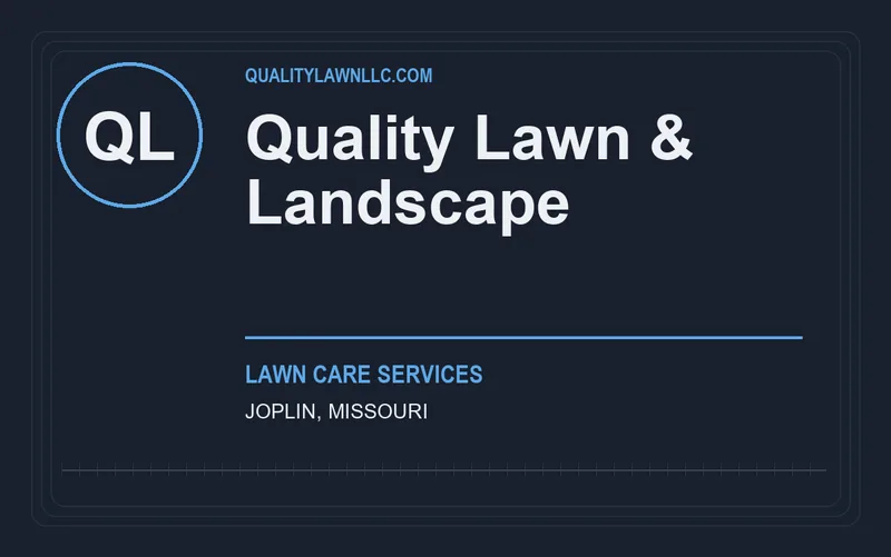 Quality Lawn & Landscape in Joplin, Missouri
